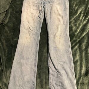 Old Navy Light Blue Flare Jeans